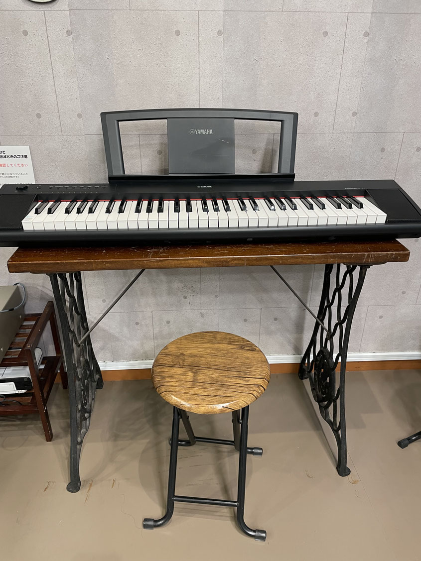 電子ピアノ、ご利用いただけます。