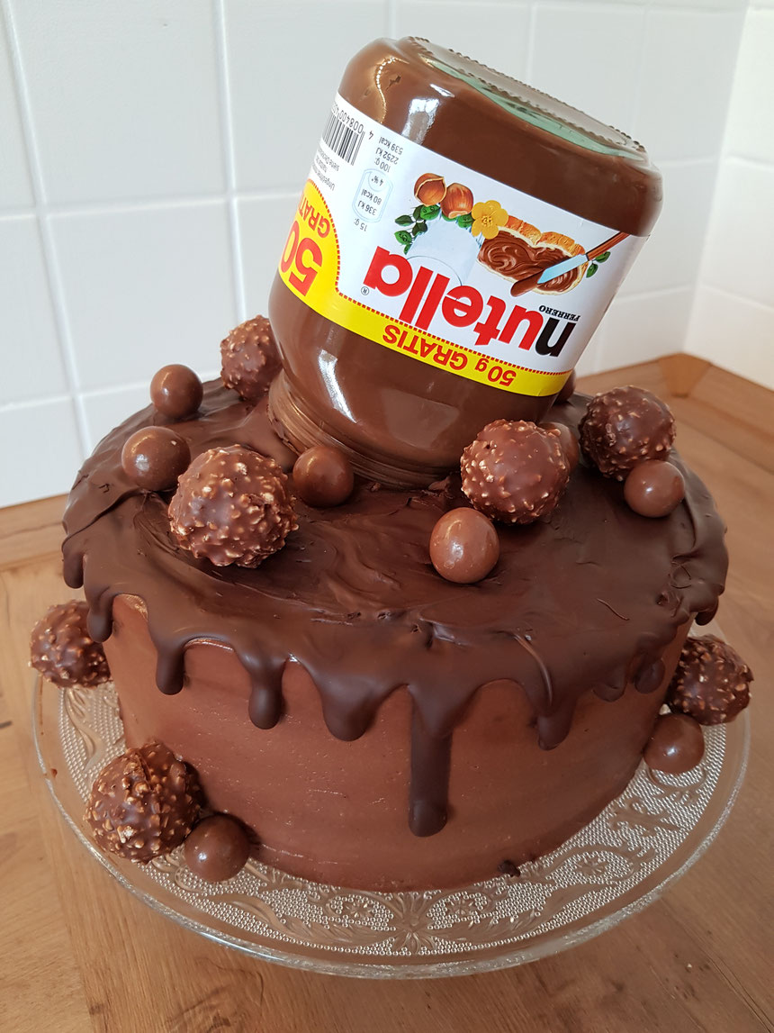 Nutella Torte - mybakediary