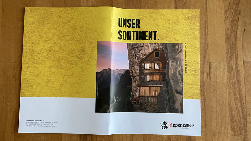 Bildlizenzen für Sortimentsbroschüre (Appenzeller Alpenbitter)