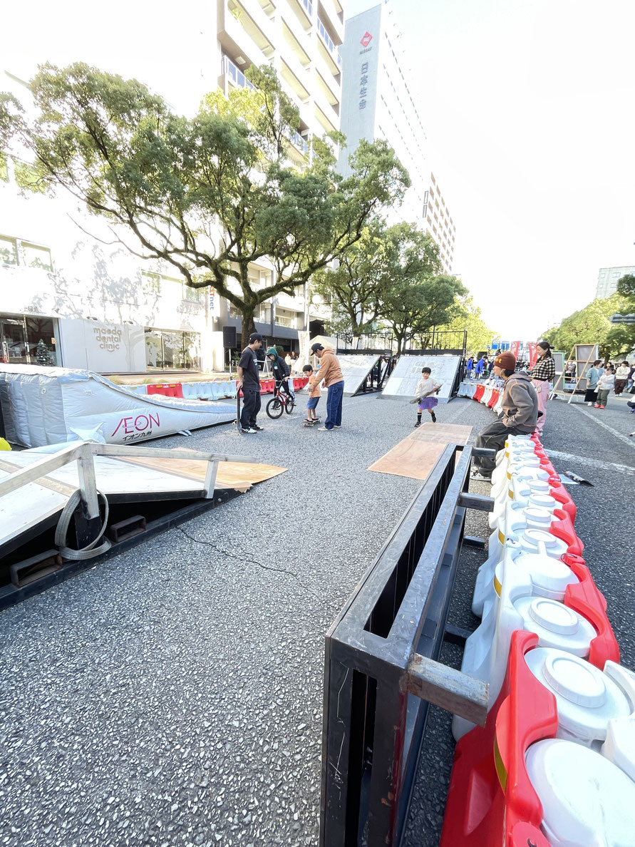 宮崎市市政100周年記念事業にてBMX・スケートボードの体験会とデモンストレーションを実施