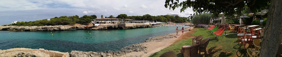 Minorque, cala Blanca à 5 km au Sud de Ciutadella