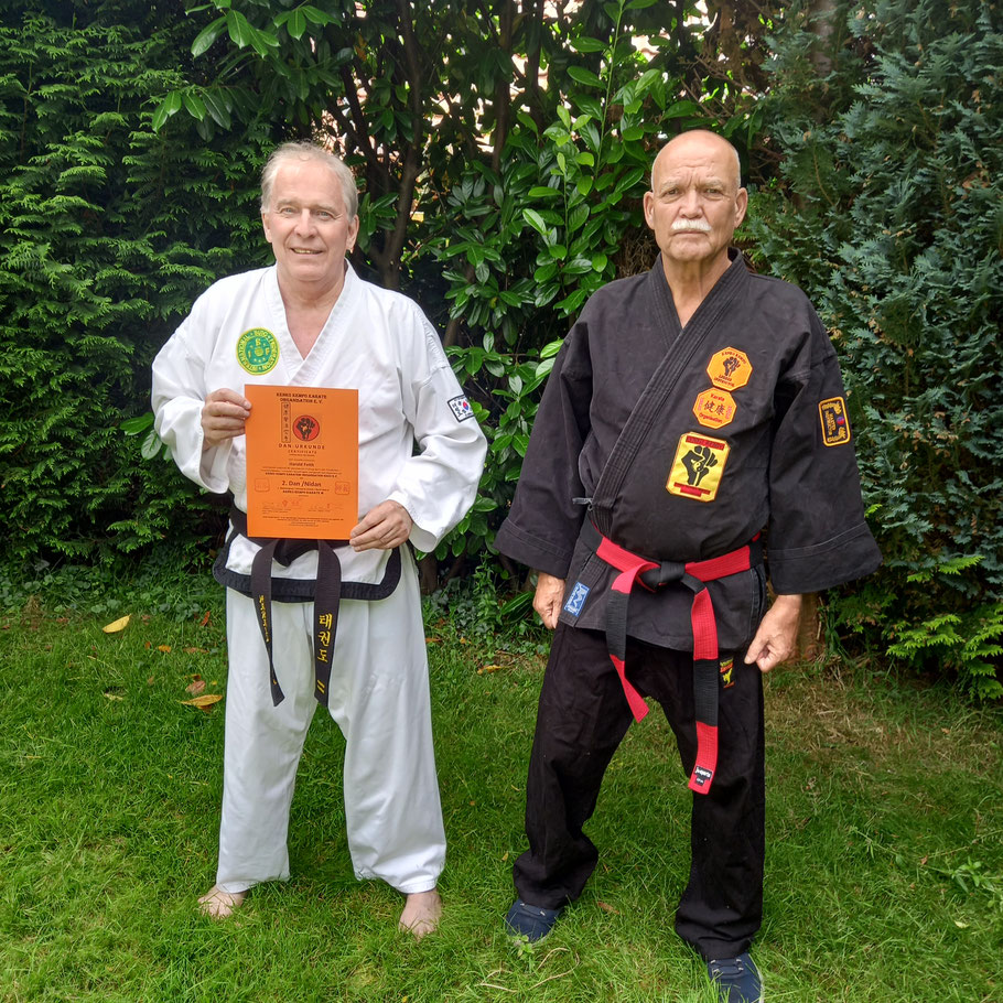 Sir Erich B. Ries, KCR 8. Dan Kenko Kempo Karate