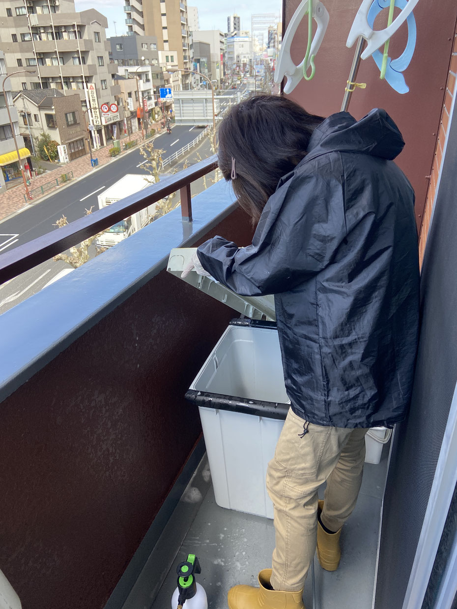 作業スペースは畳4畳分くらい必要になります。