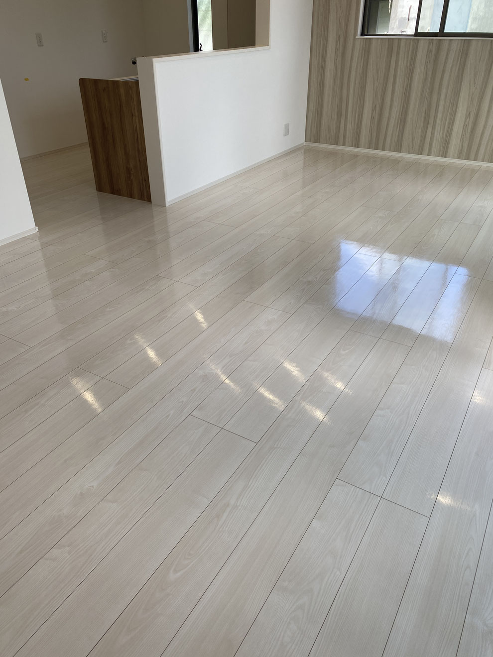 羽曳野市　新築戸建て  セラミックフロアコーティング