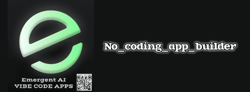 No_Code_App_Builder / Emergent AI / Easy to use