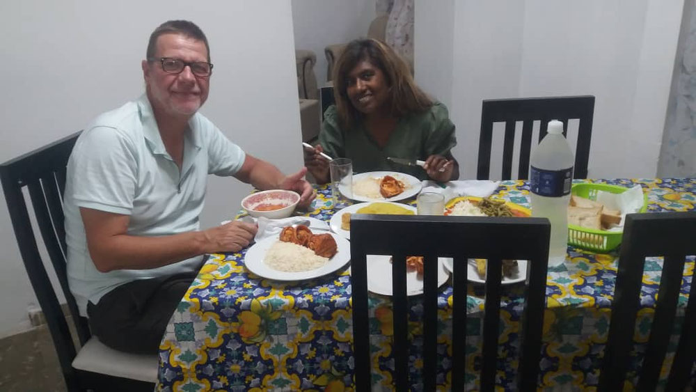 Cliente in la cena
