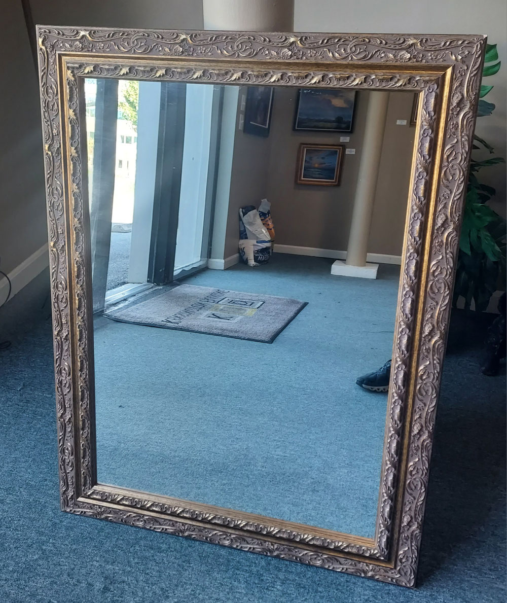 Old frame. New mirror