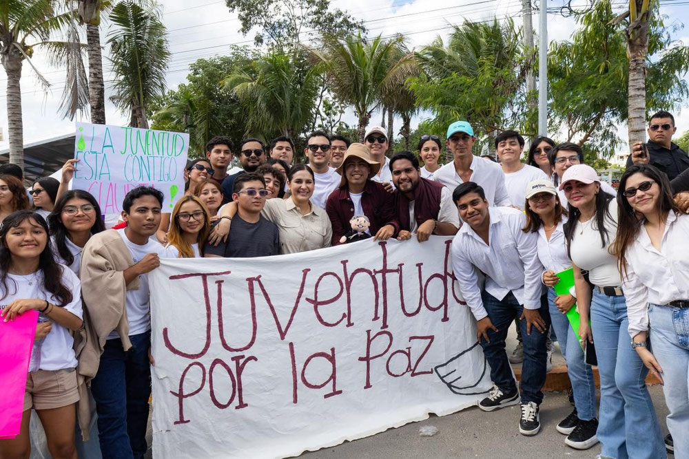 Estefanía Mercado una mujer con agallas y amor a su pueblo.