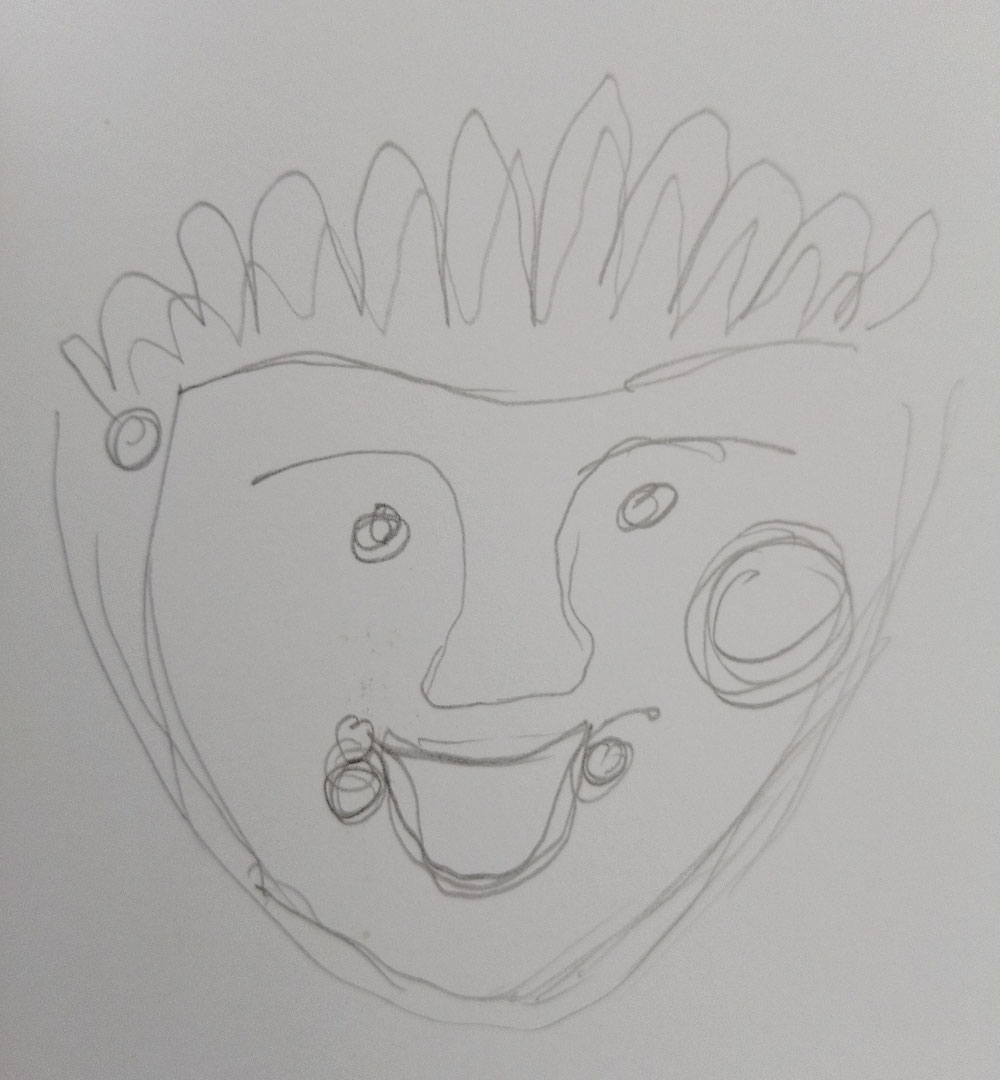 Celui-ci est identifié comme le visage de l'été, la maturité. Il faudra vérifier mais son nom serait "Samos".