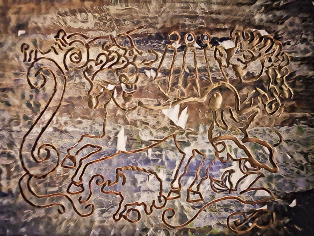 Ce genre sculptures en bas relief sera très facile a affiner avec un dremel par exemple. Mais comme il s'agit de pin je vais utiliser une autre façon d'opérer. C'est pour un essais d'ajourements.