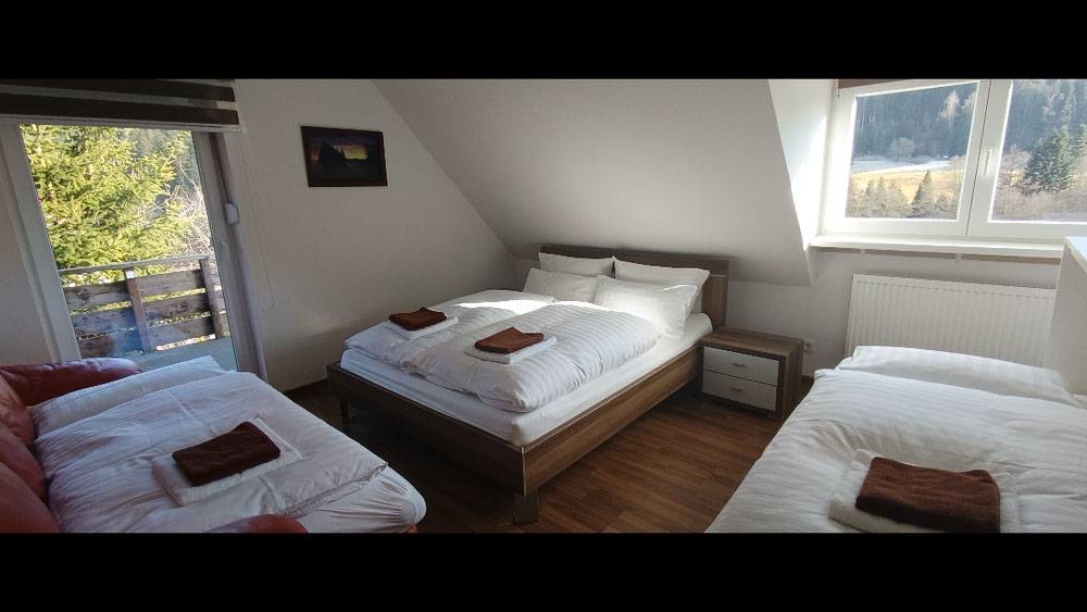 Schlafzimmer für 4 Personen 