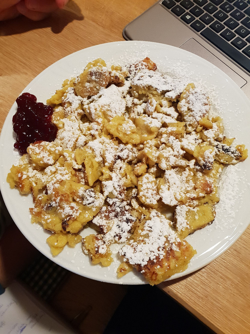 und zum Schluss... haben wir heute sehr viel gegessen 😀