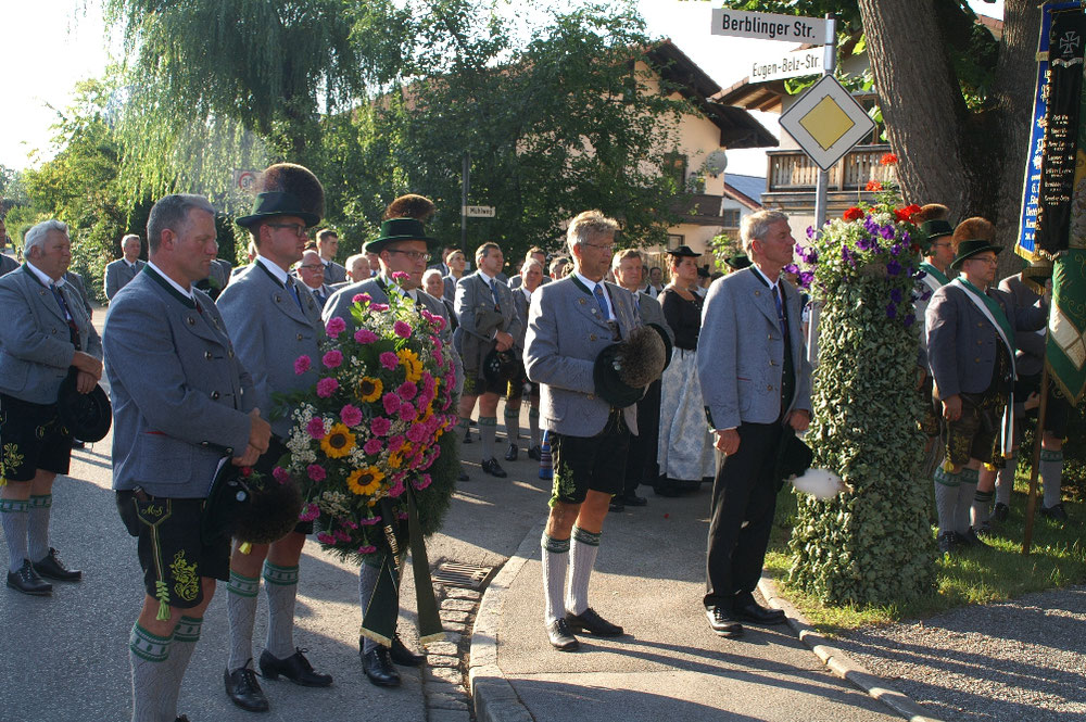 Totenehrung am Festabend