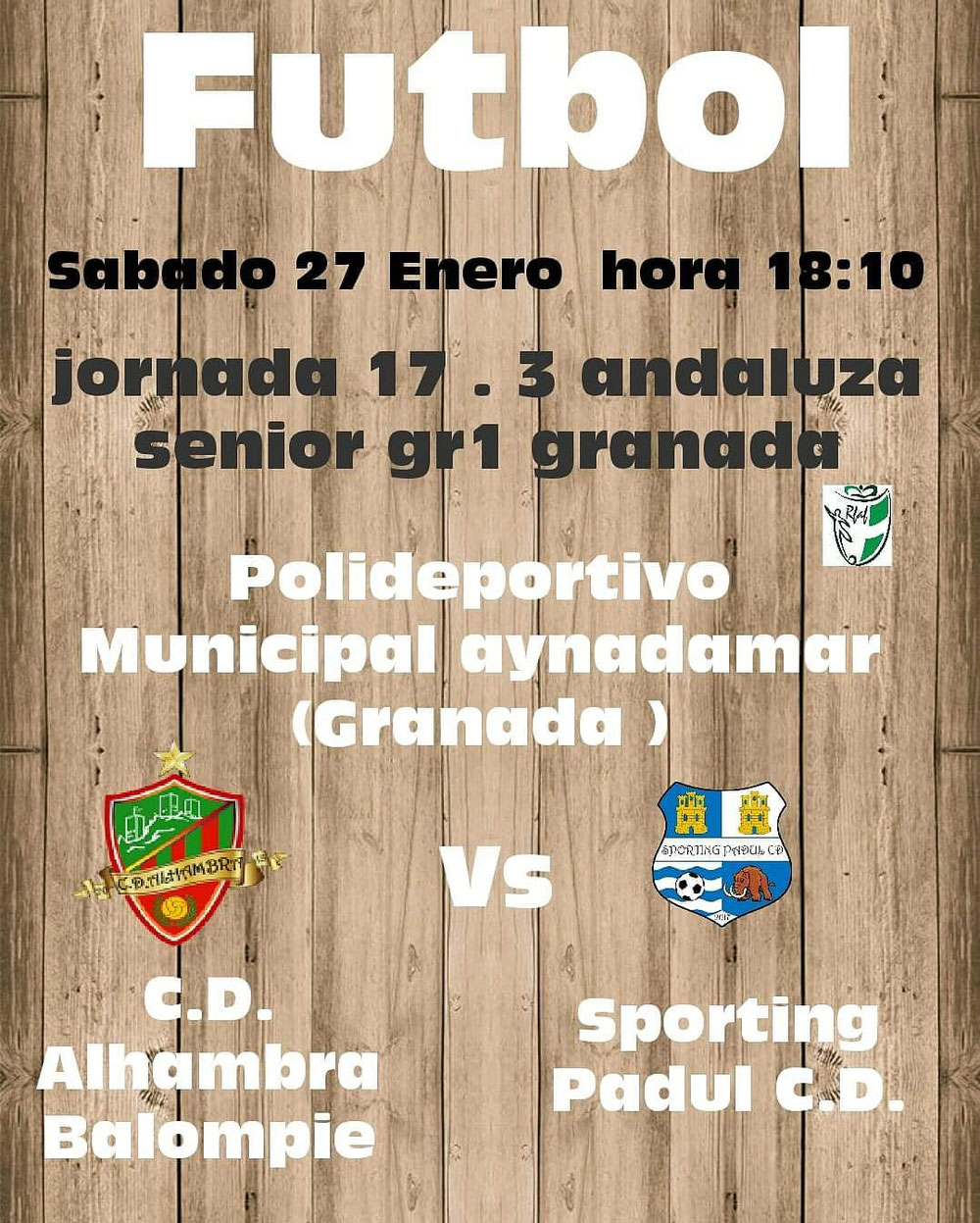 CD Alhambra Balompie vs Sporting Padul CD 