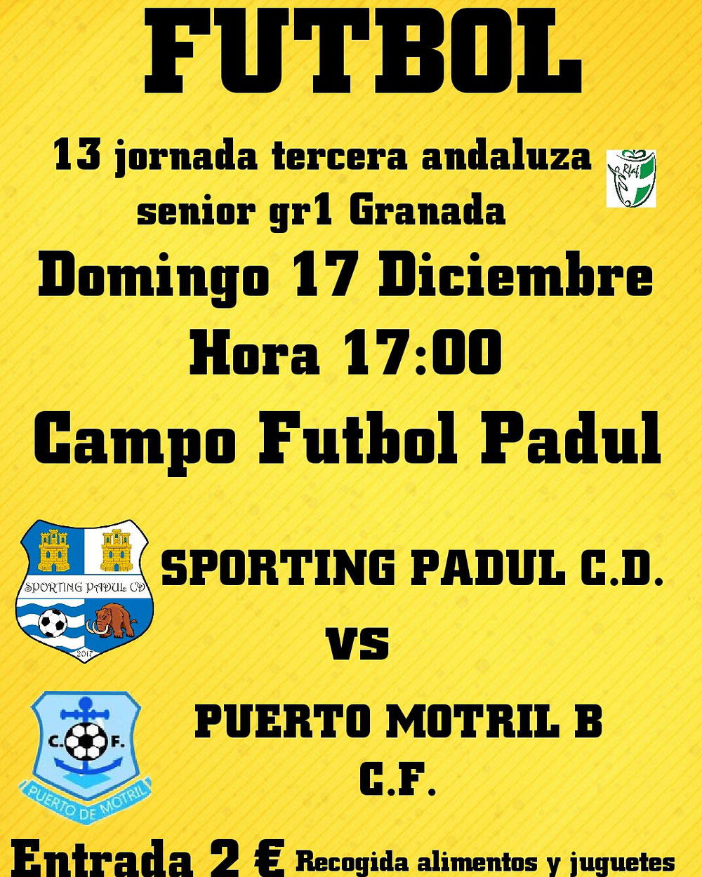 Sporting Padul CD vs Puerto Motril CF ( b)