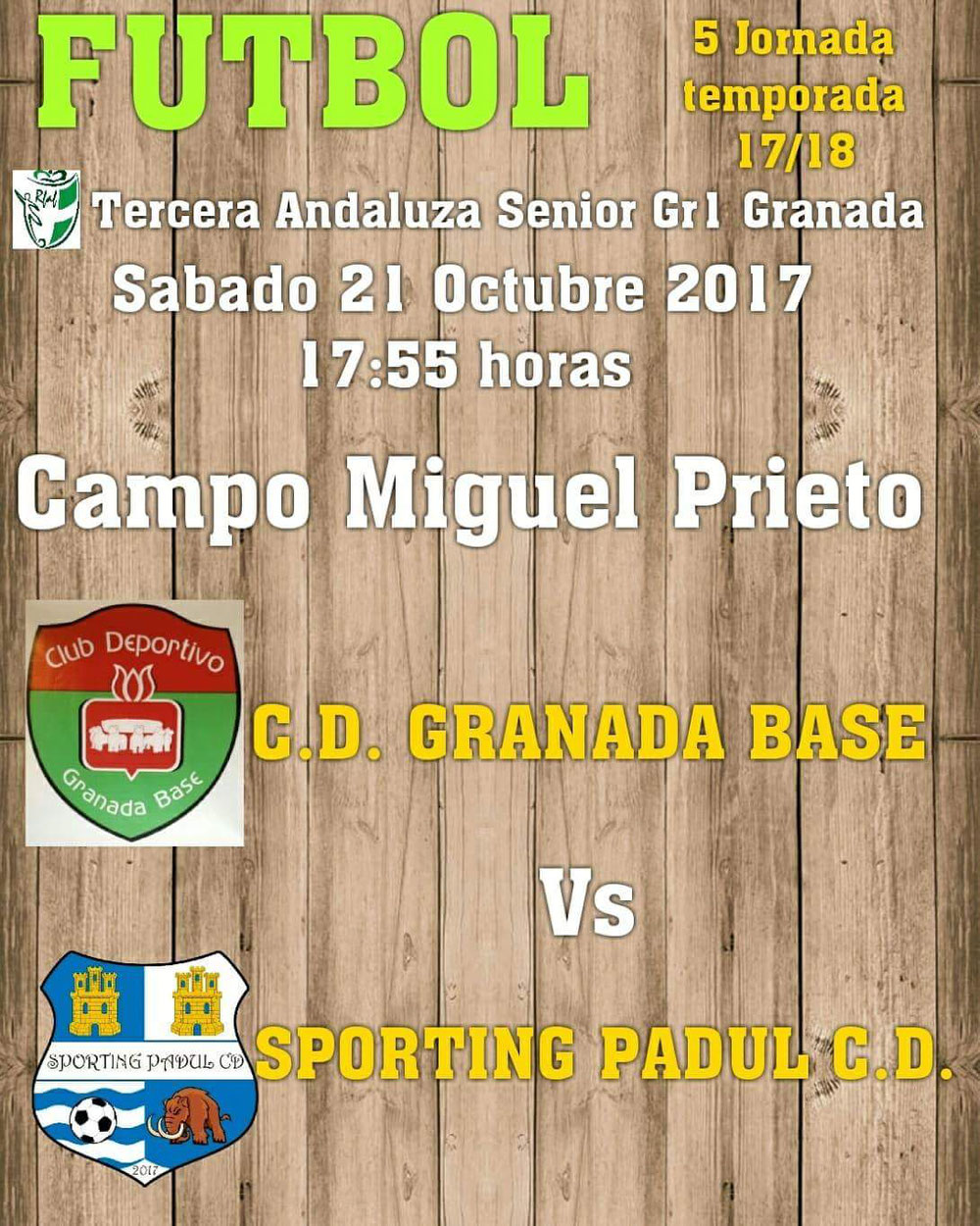 Granada base CD vs Sporting Padul CD