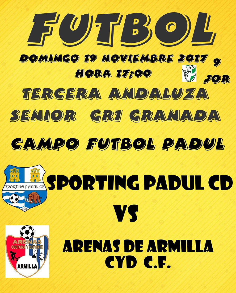 Sporting Padul CD vs Arenas De Armilla CYD C.f.