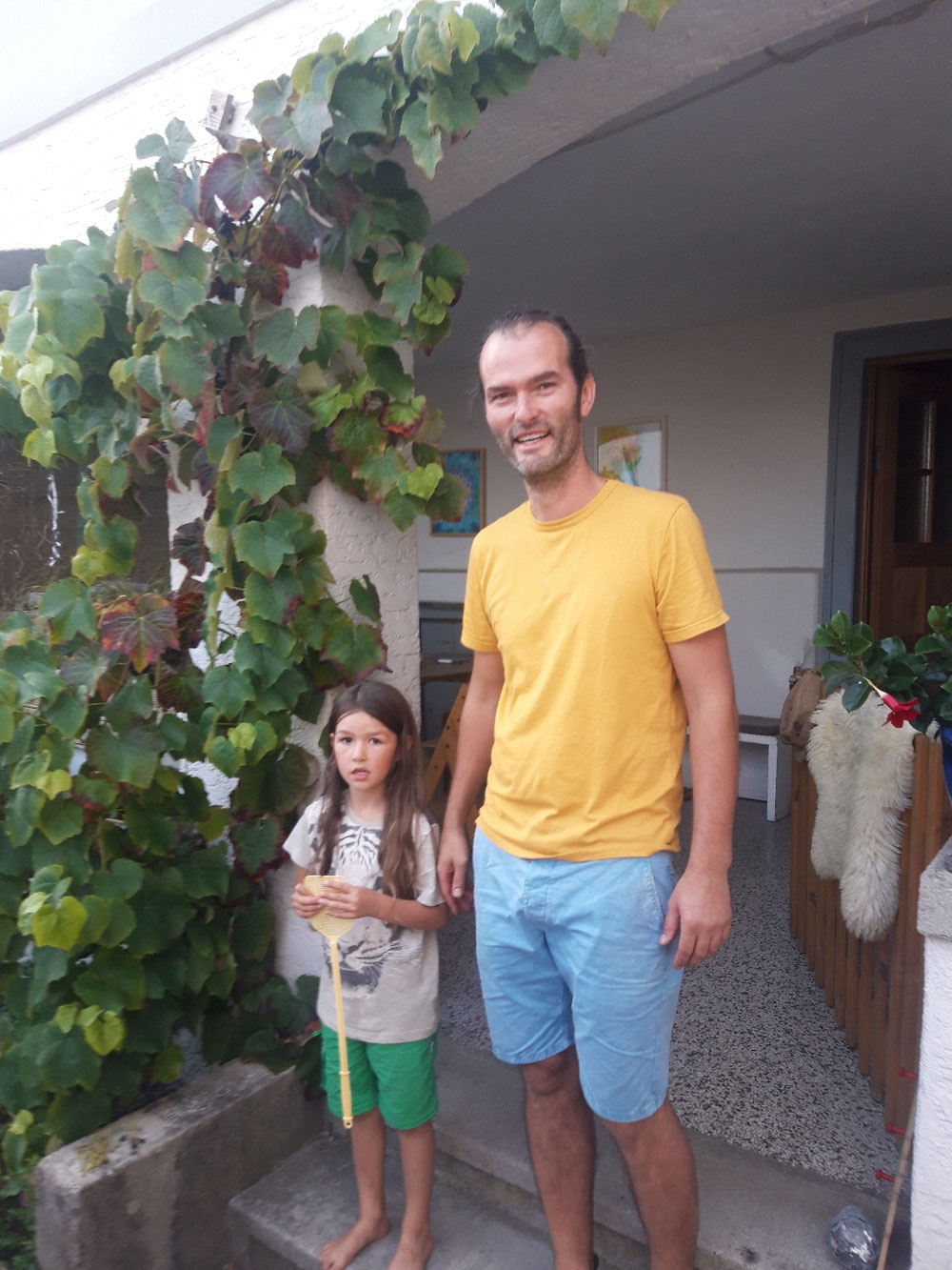 Mark und sein Sohn Samson