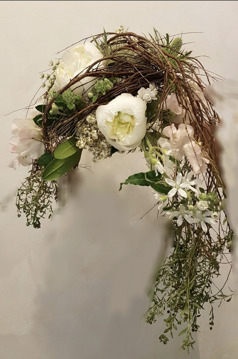 Asymmetrischen Brautstrauss 