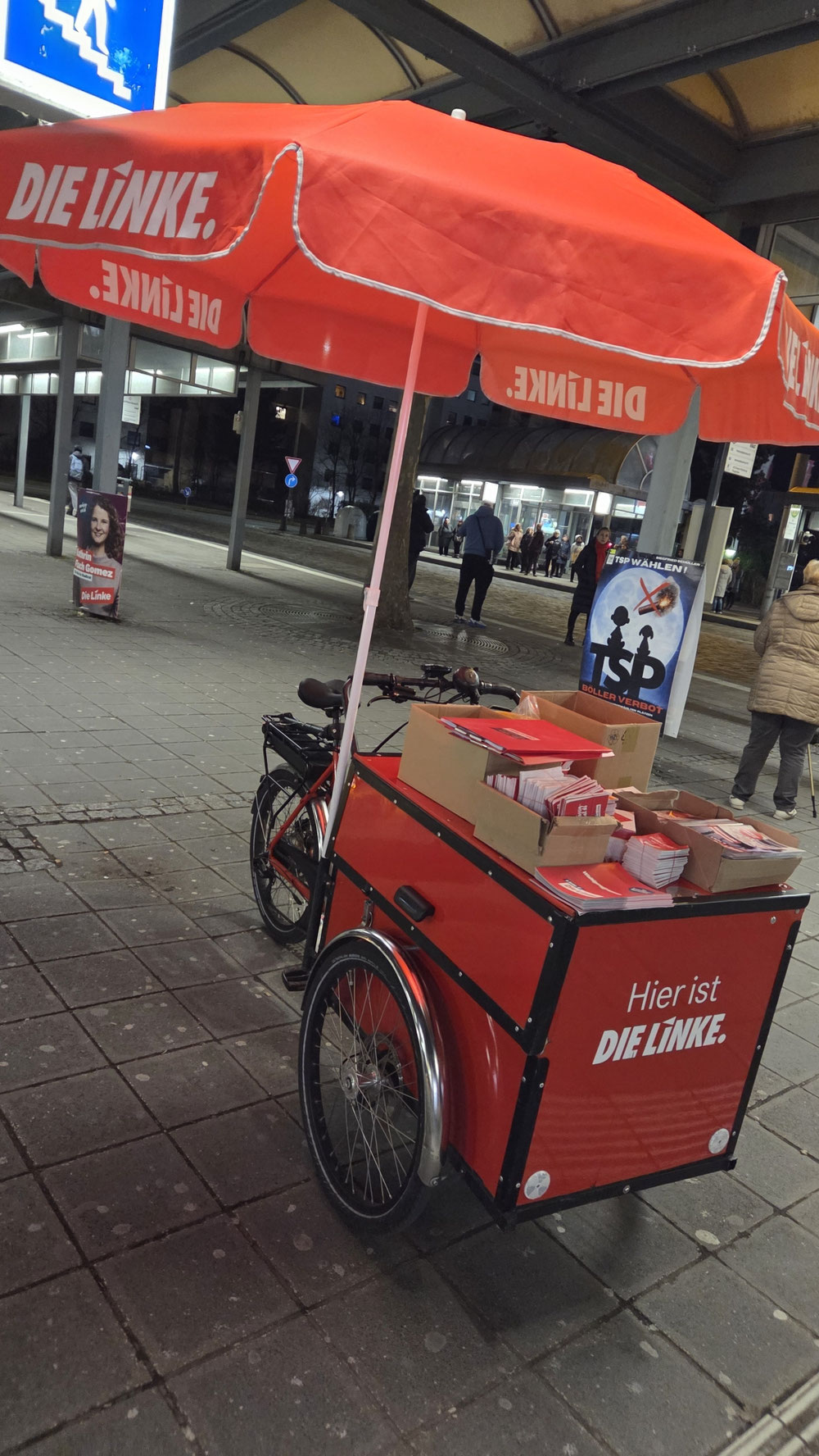 Infostand Röthenbacher Center am 20.02.2026