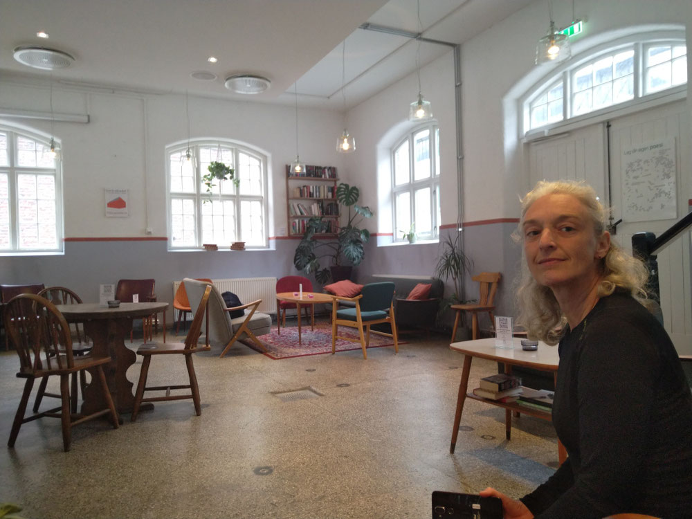 Cidre im Literaturkaffee