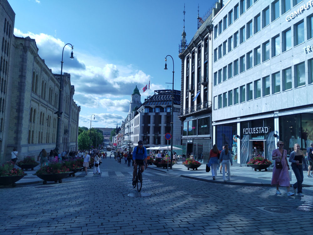Ankommen in Oslo