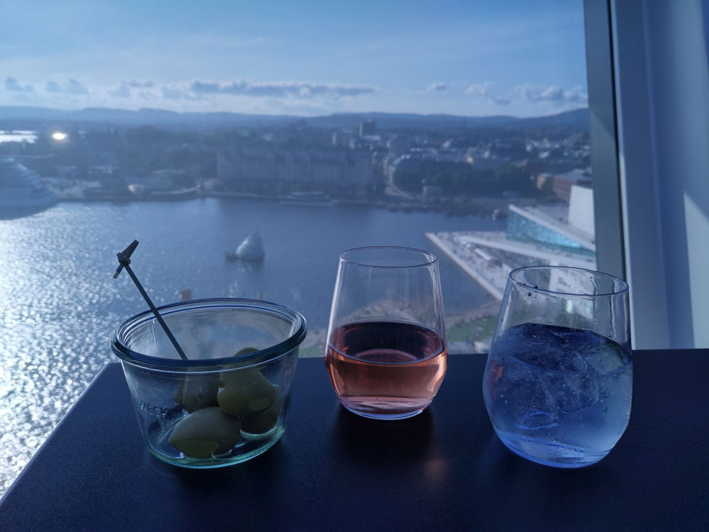 Die Oper von oben (Rooftopbar im Munch)