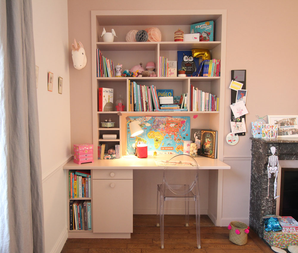 Bureau sur mesure, chambre enfant