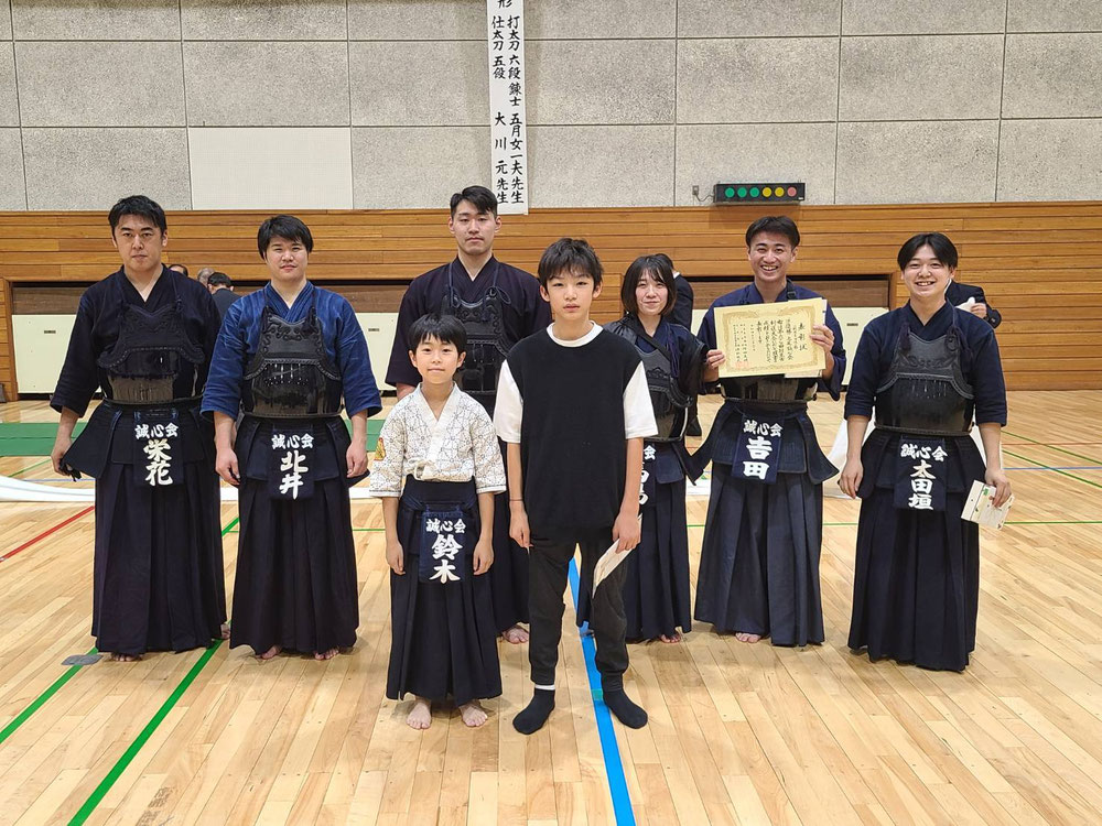 R4年羽生市剣道大会一般の部　準優勝