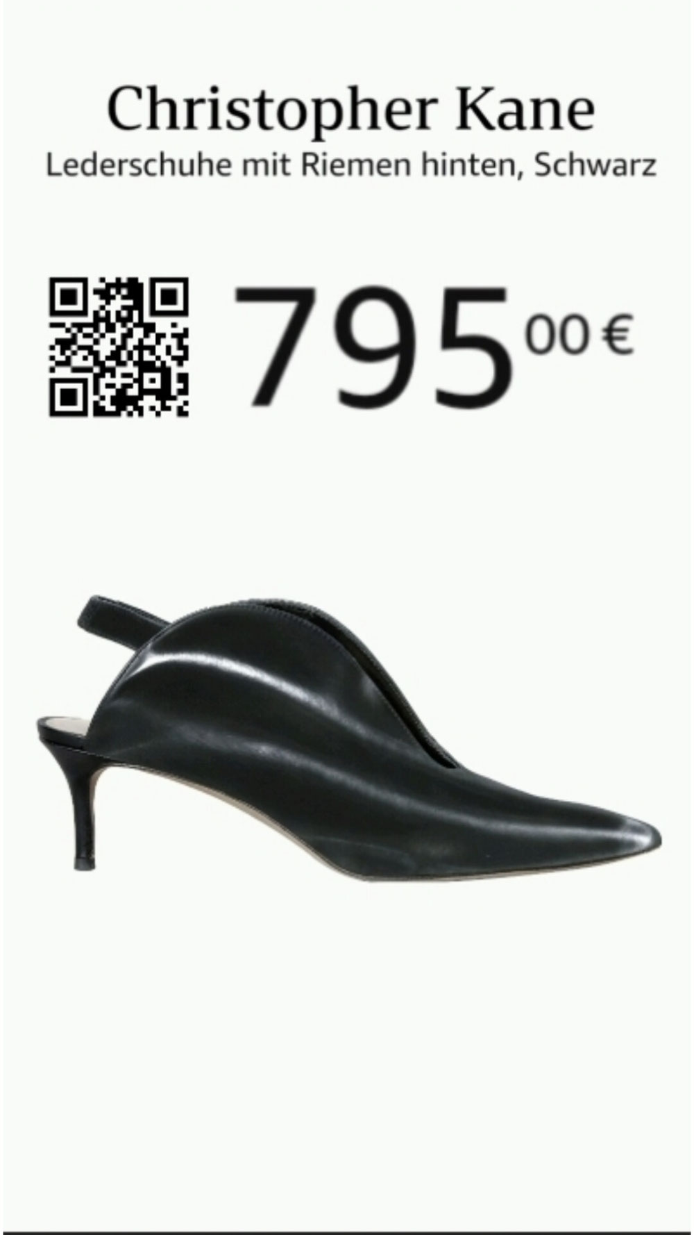 Lederschuhe, von "Christopher Kane"