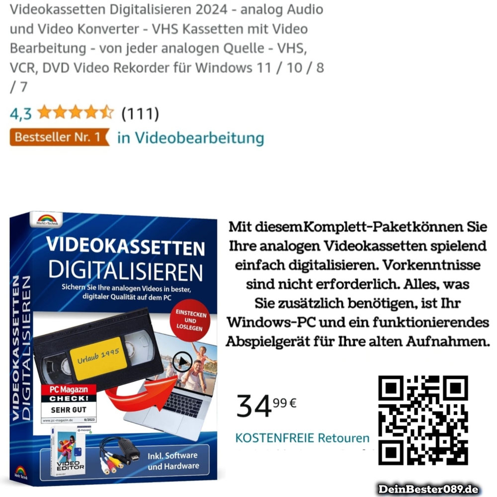 Videokassetten digitalisieren 