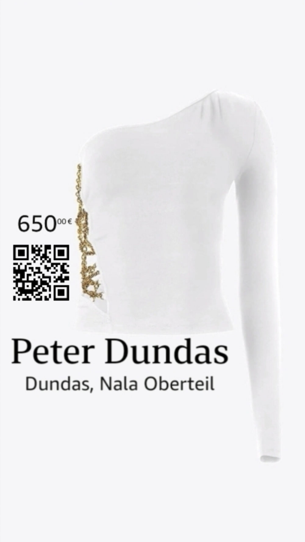 Nala Oberteil, von "Peter Dundas"