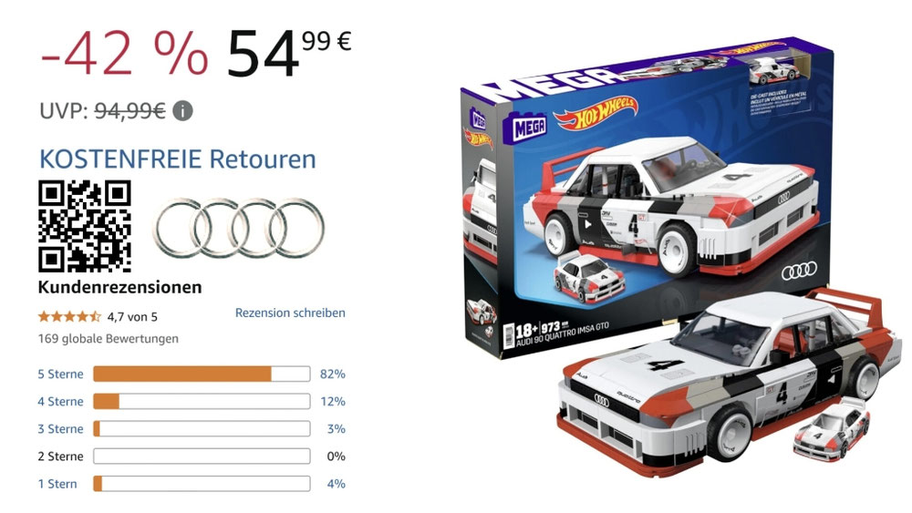 LEGO Audi 90 Quattro 