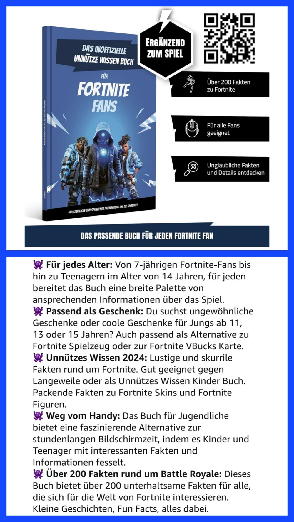 Buch über Fortnite, u. A. alle Tricks