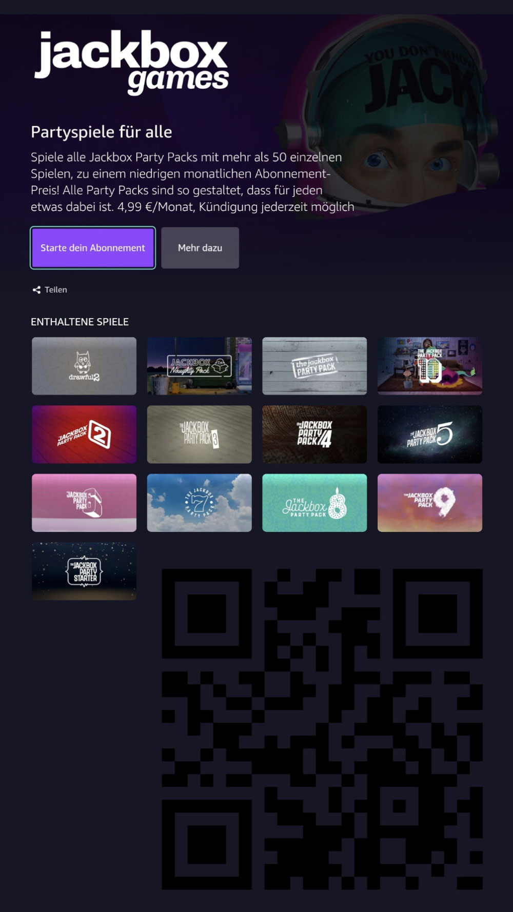 JACKBOX AMAZON GAMING