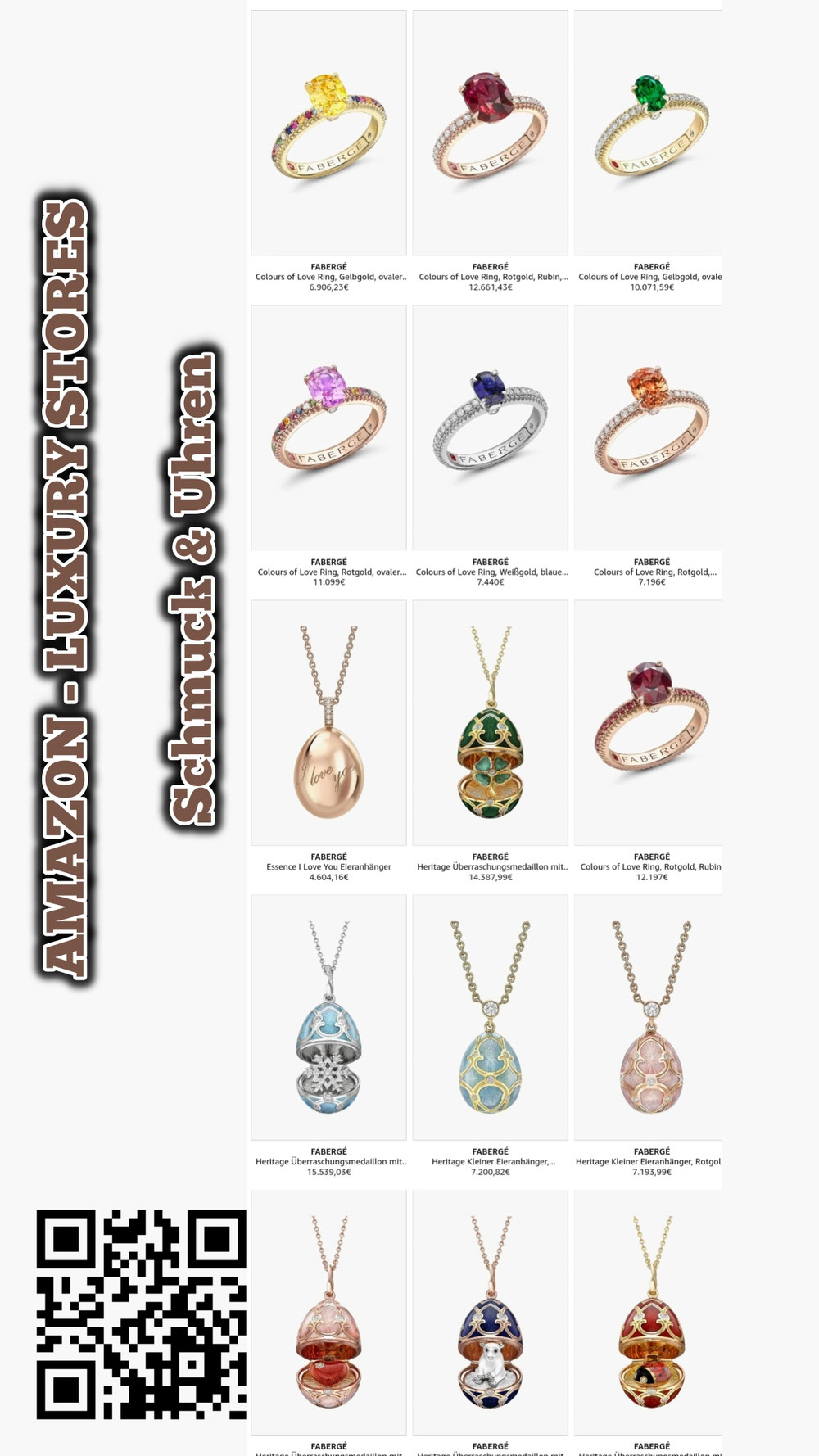 Amazon Luxury Stores - Schmuck und Uhren