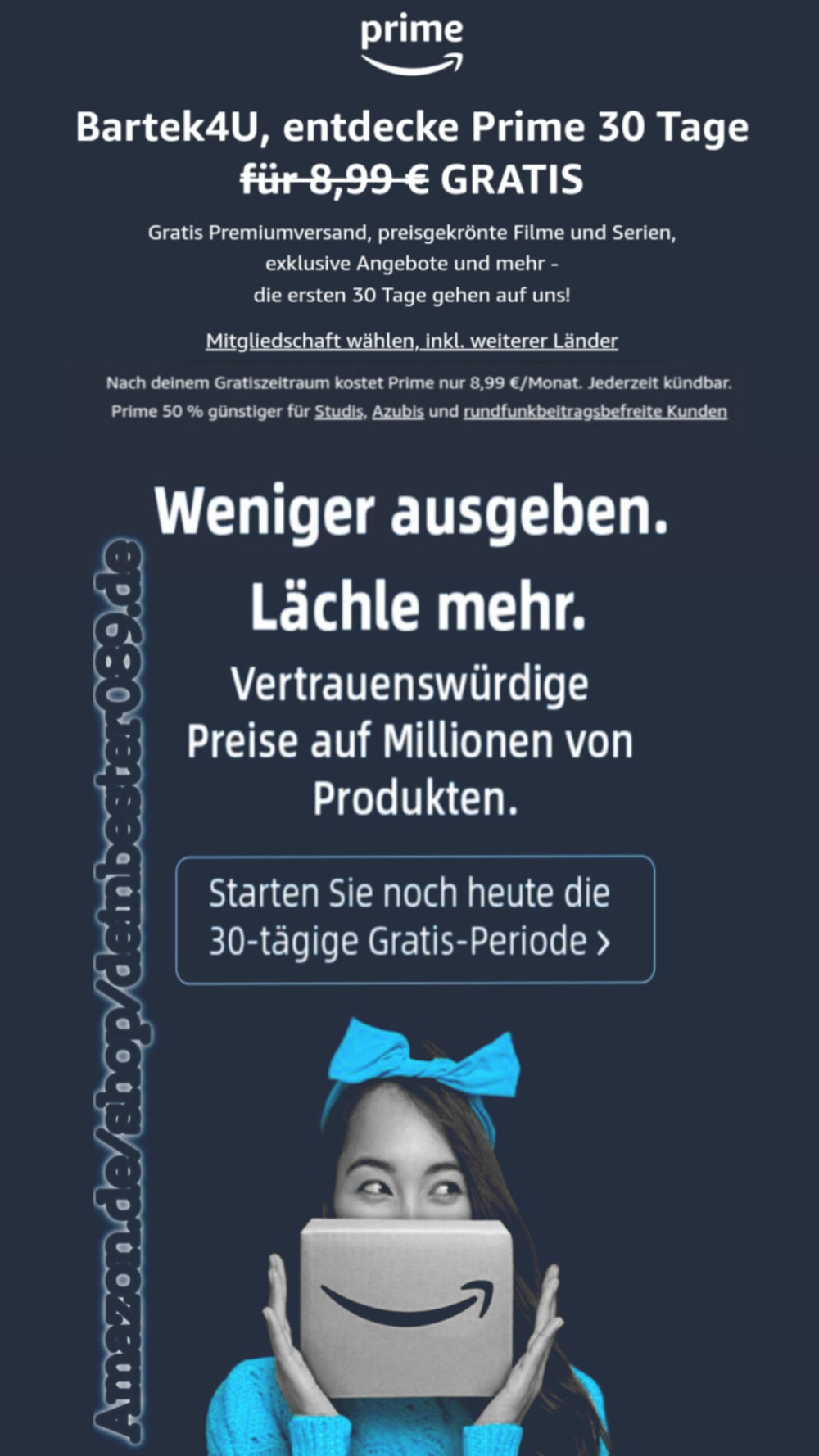 Amazon Prime (Das weltbeste ABO) 30 Tage testen
