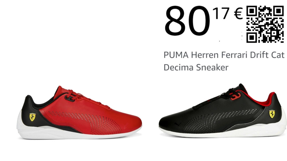 Puma Herren Ferrari Drift Cat Decima Sneaker