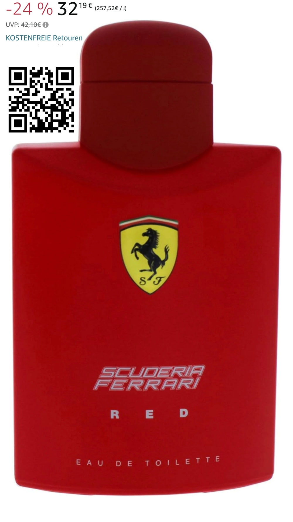 Ferrari Scuderia Red Homme