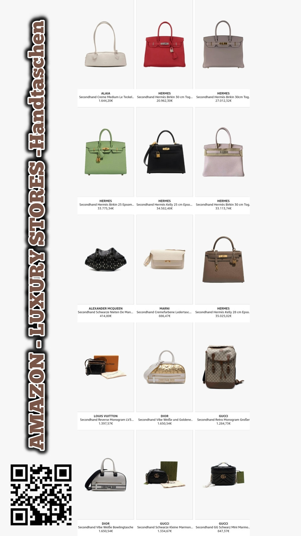 Amazon Luxury Stores - Handtaschen