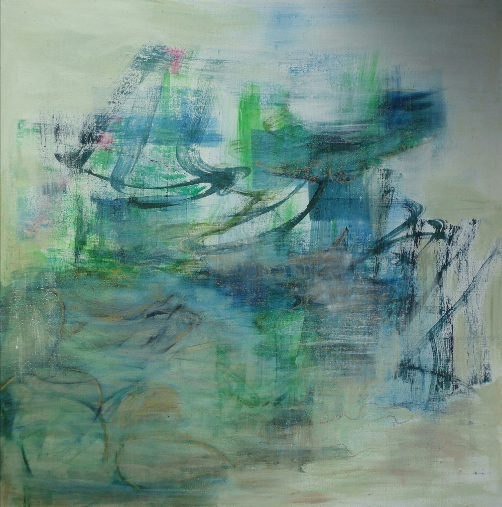 My wave, 100 x 100 / private collection