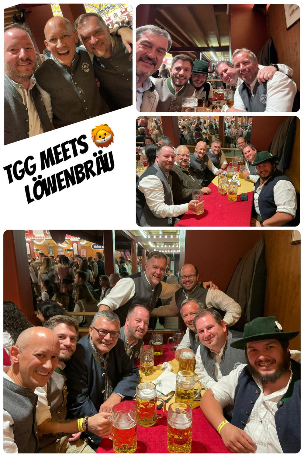 Herren 40 auf der Wiesn