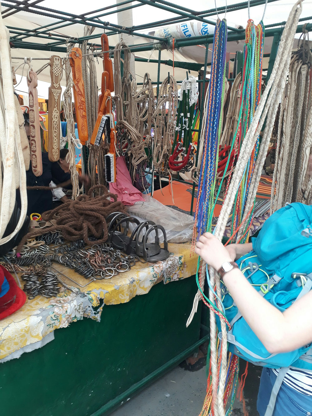 Auf dem Markt gibt es alles fürs Reiten