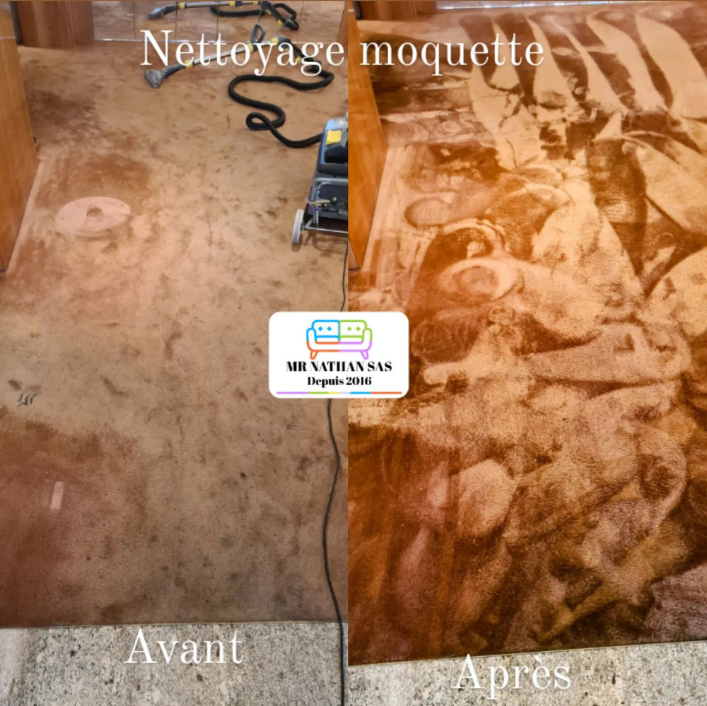 Nettoyage moquette 