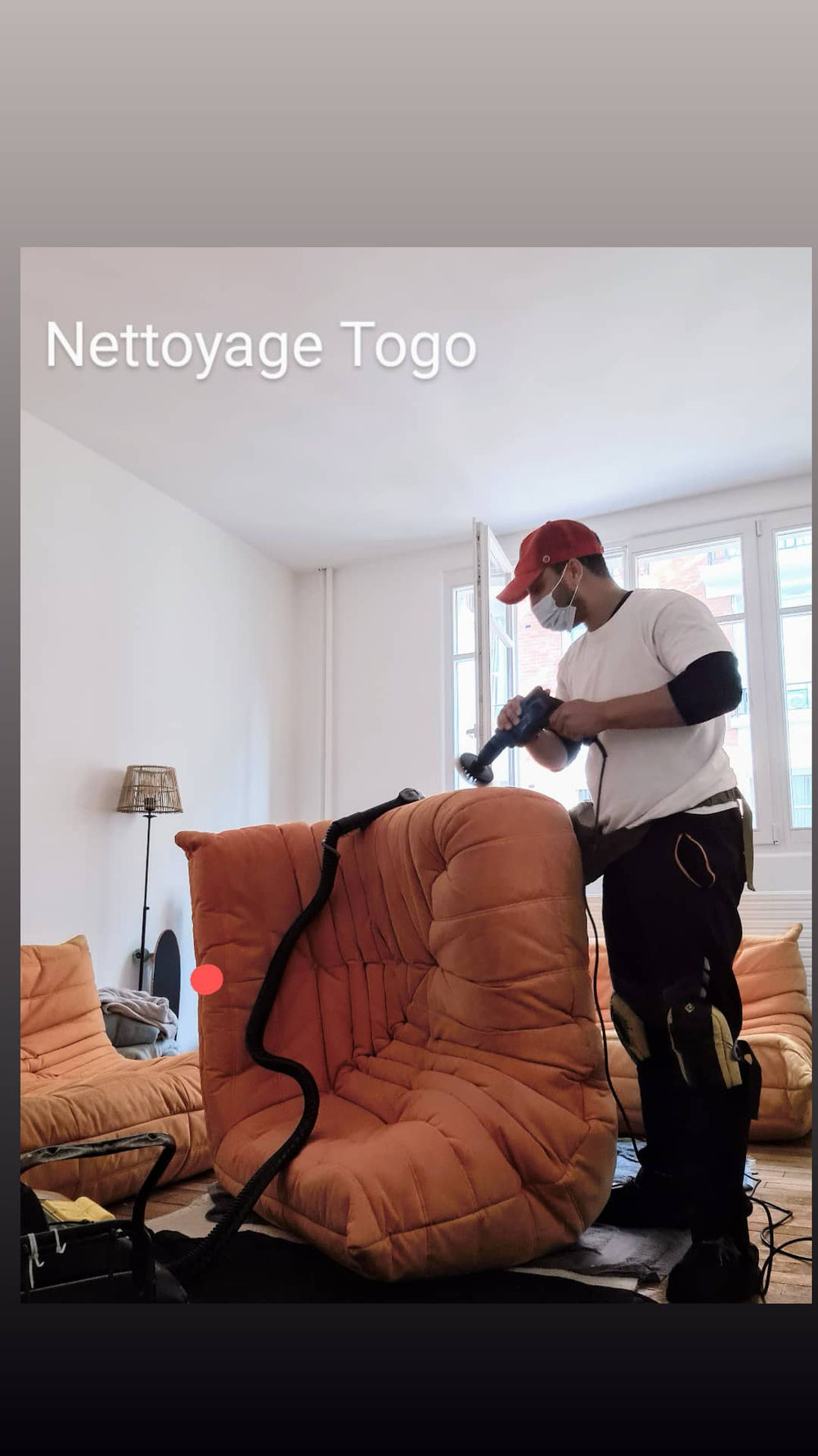 Nettoyage canapé Togo 