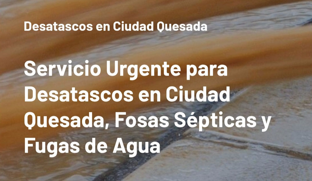 Desatascos en Alicante
