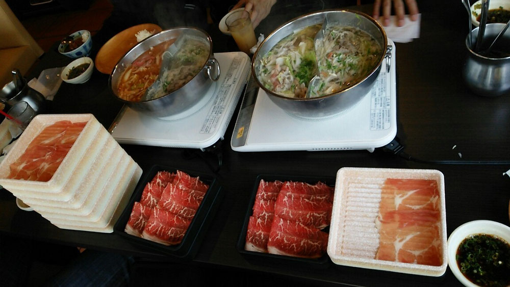 しゃぶしゃぶ食べ放題♪