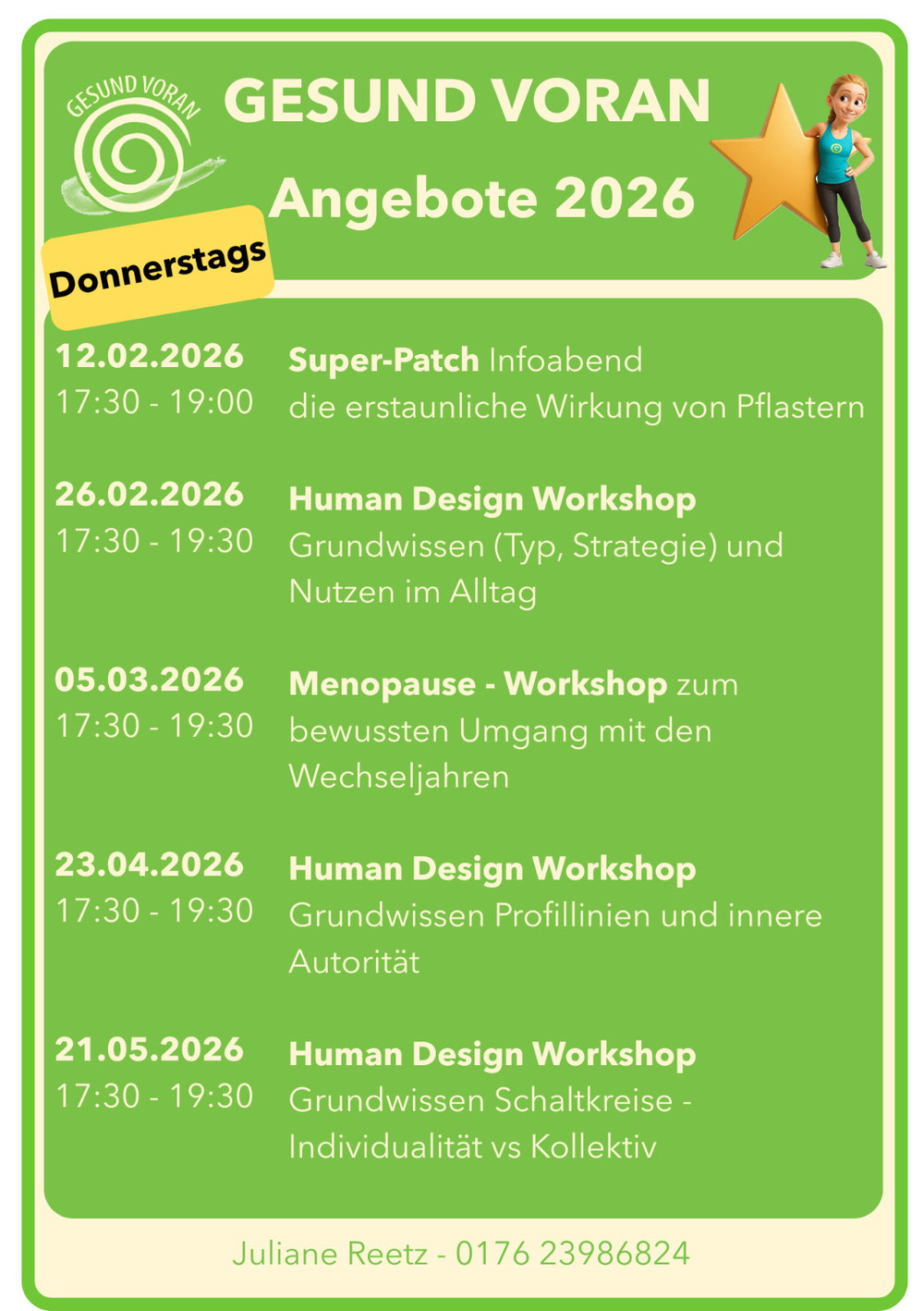 Donnerstags Abends