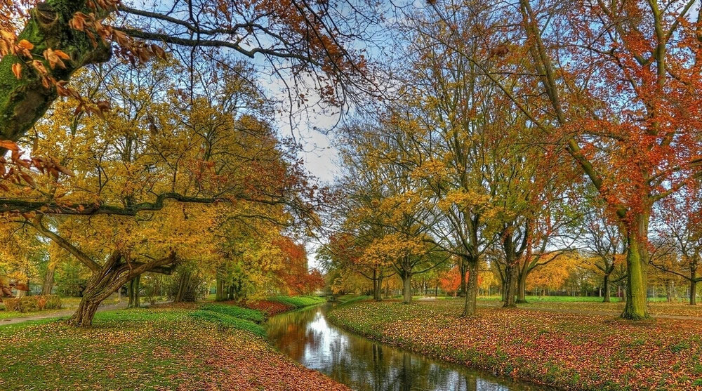 Herbst an der Niers in Mönchengladbach Odenkirchen 