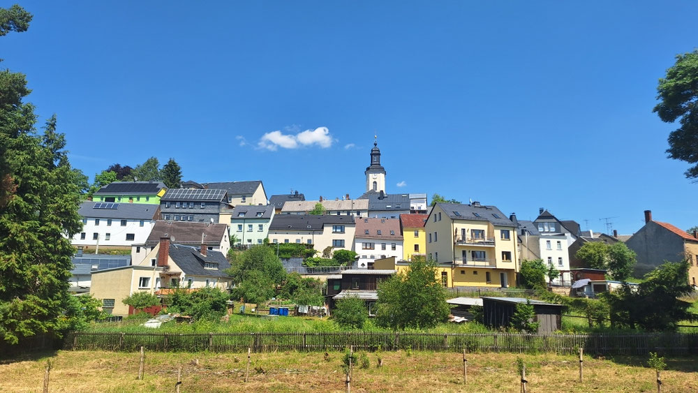 Dorfansicht bei Plauen